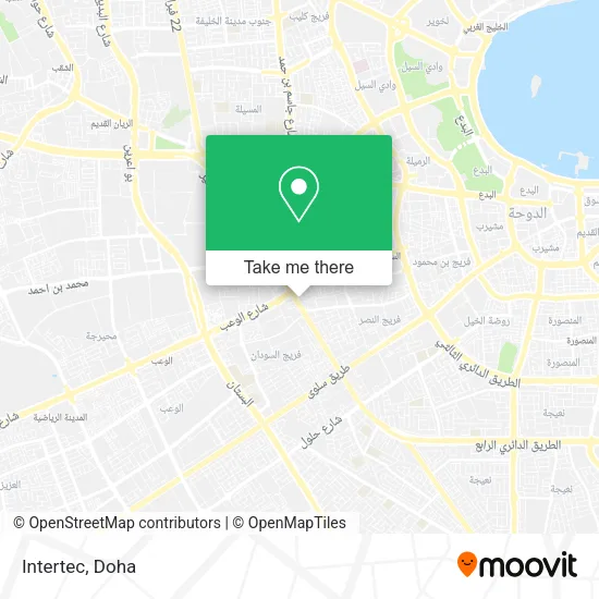 Intertec map