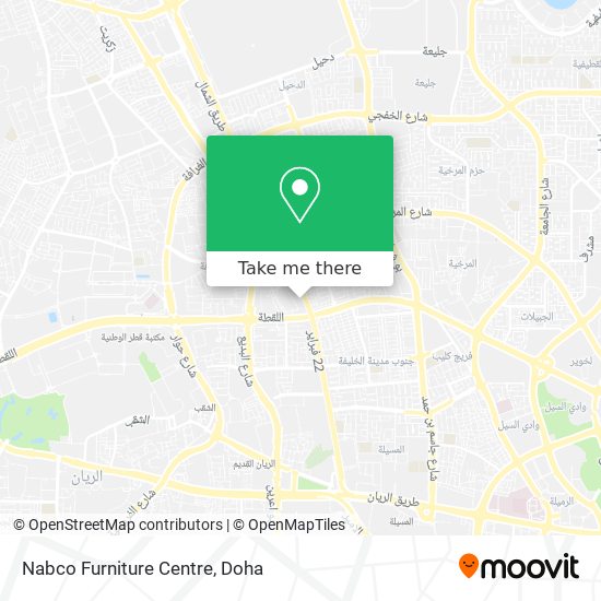 Nabco Furniture Centre map