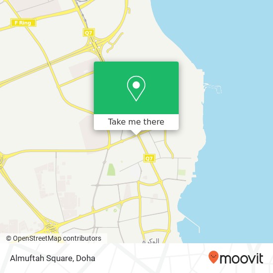 Almuftah Square map