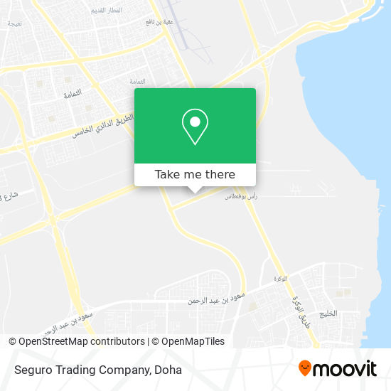 Seguro Trading Company map