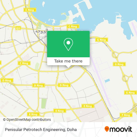 Penisular Petrotech Engineering map