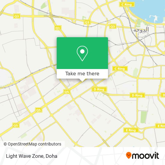 Light Wave Zone map