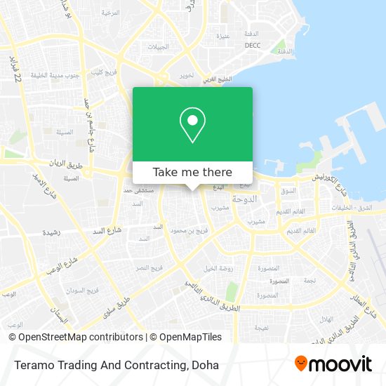 Teramo Trading And Contracting map