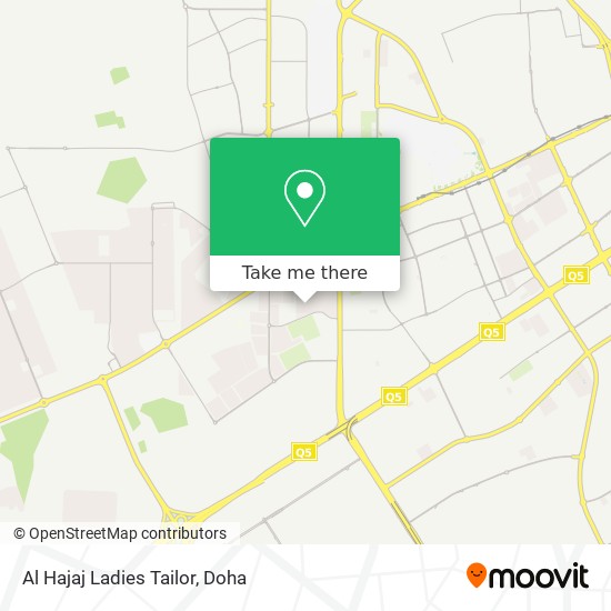 Al Hajaj Ladies Tailor map