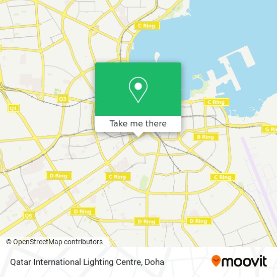 Qatar International Lighting Centre map