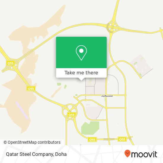 Qatar Steel Company map