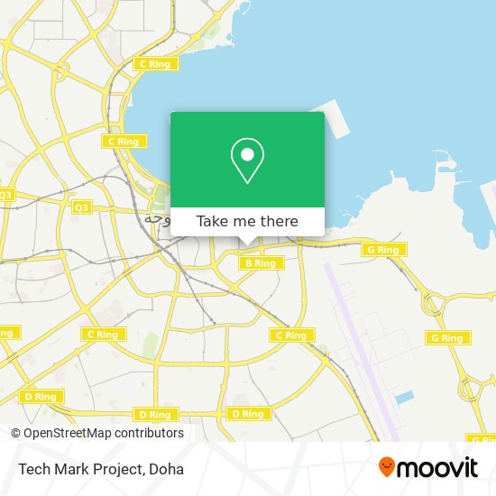Tech Mark Project map