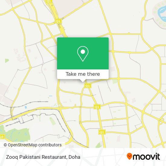 Zooq Pakistani Restaurant map