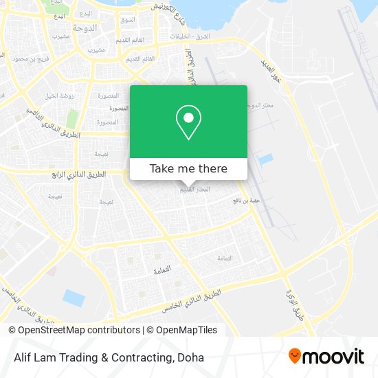 Alif Lam Trading & Contracting map