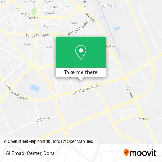 Al Emadi Center map