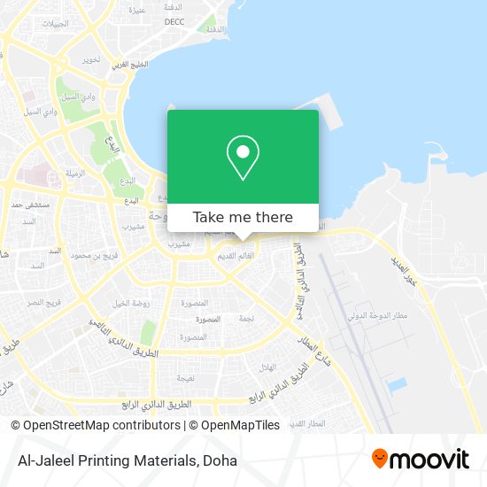 Al-Jaleel Printing Materials map