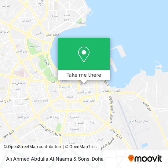 Ali Ahmed Abdulla Al-Naama & Sons map