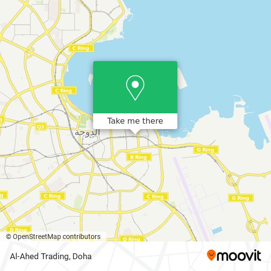 Al-Ahed Trading map