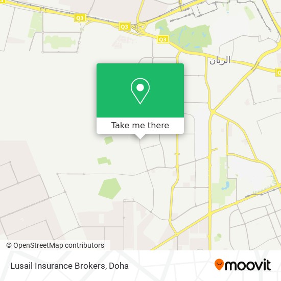 Lusail Insurance Brokers map