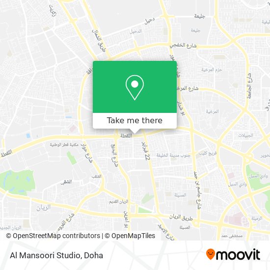 Al Mansoori Studio map