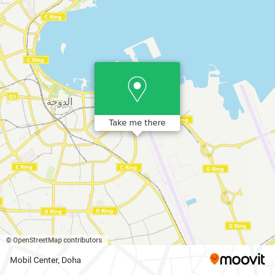 Mobil Center map