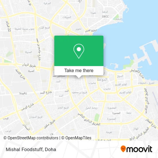 Mishal Foodstuff map