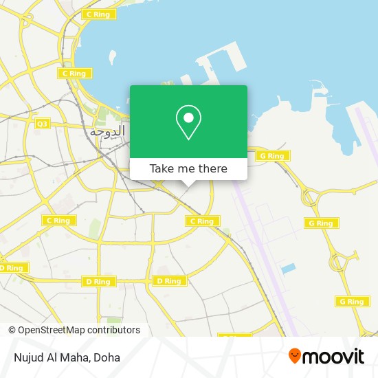 Nujud Al Maha map