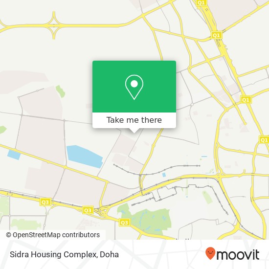 Sidra Housing Complex map