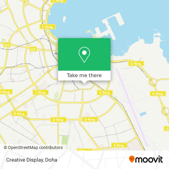 Creative Display map