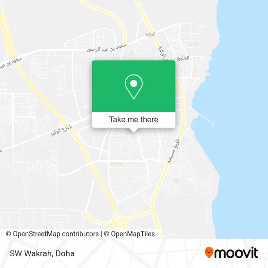 SW Wakrah map