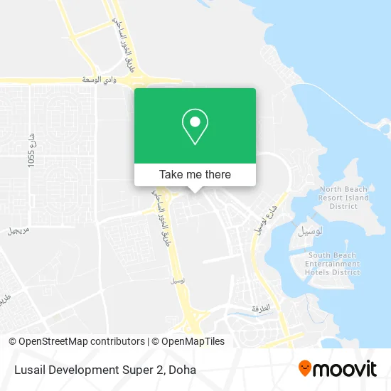 Lusail Development Super 2 map