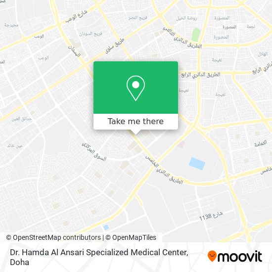 Dr. Hamda Al Ansari Specialized Medical Center map