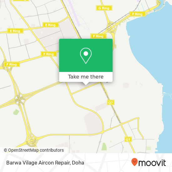 Barwa Vilage Aircon Repair map