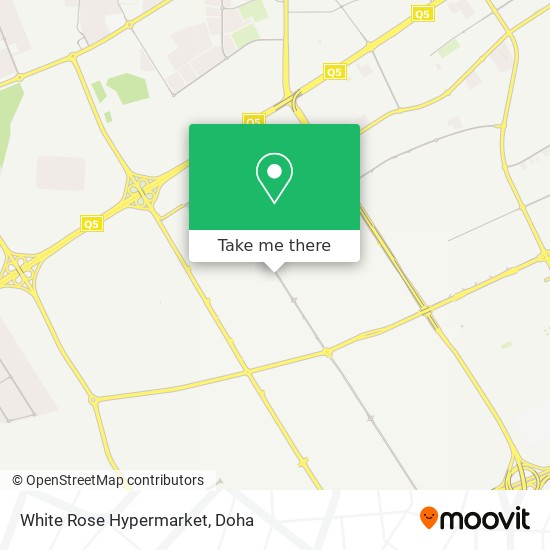 White Rose Hypermarket map