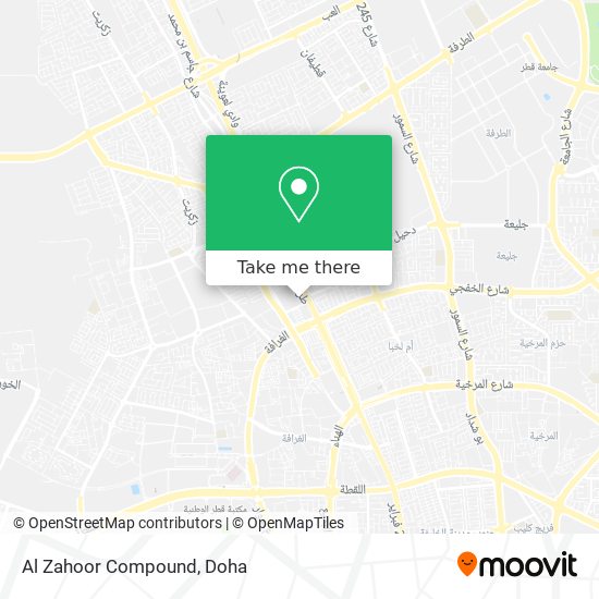 Al Zahoor Compound map