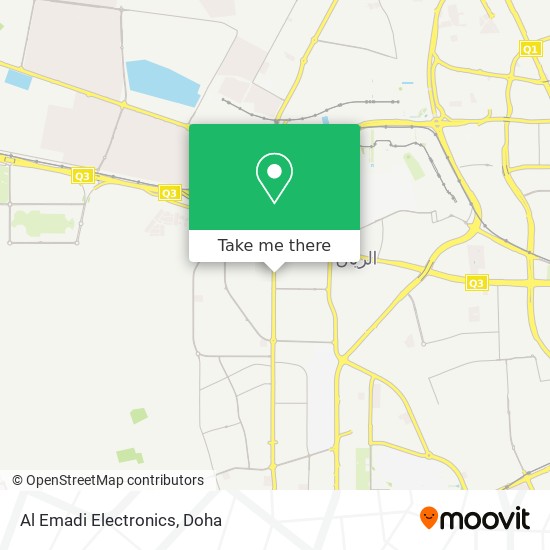 Al Emadi Electronics map
