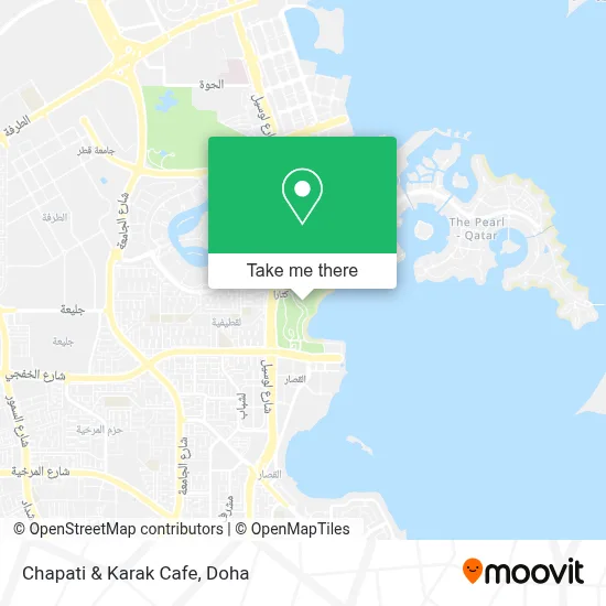 Chapati & Karak Cafe map