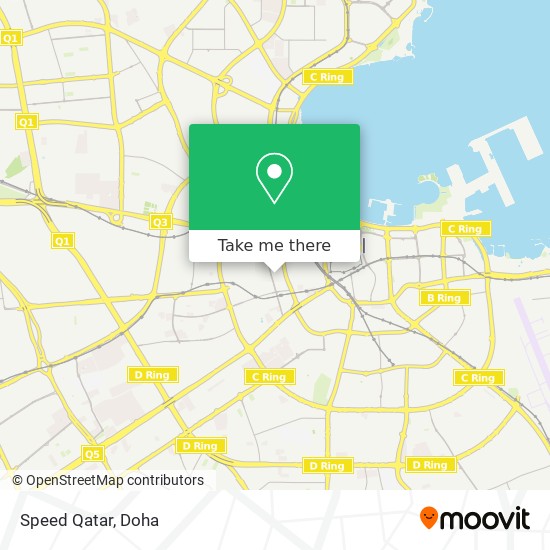 Speed Qatar map