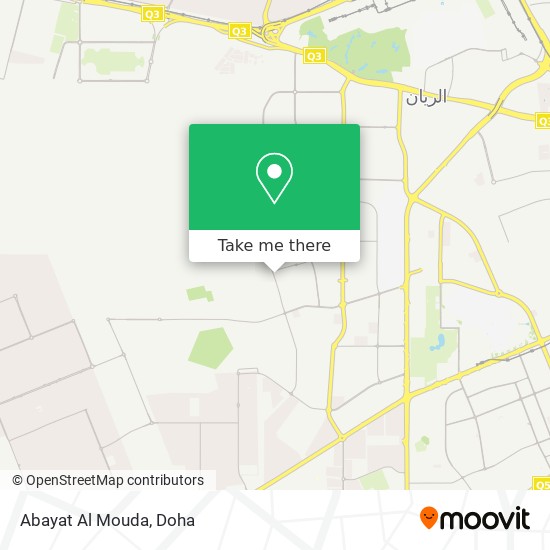 Abayat Al Mouda map