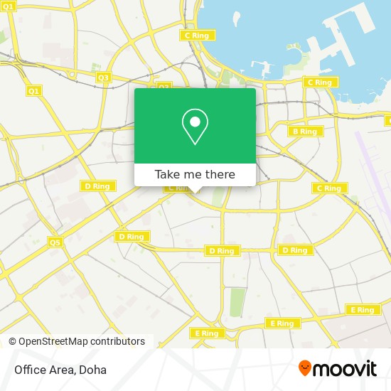 Office Area map