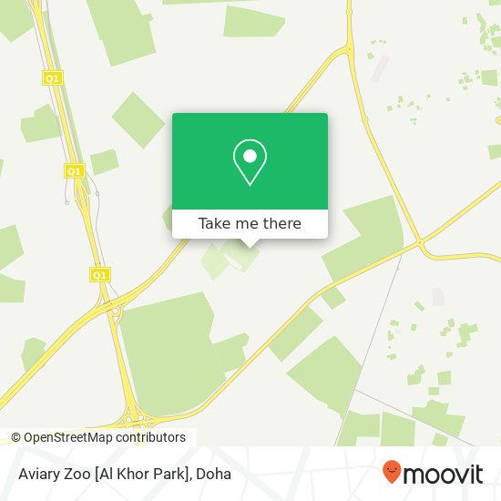 Aviary Zoo [Al Khor Park] map