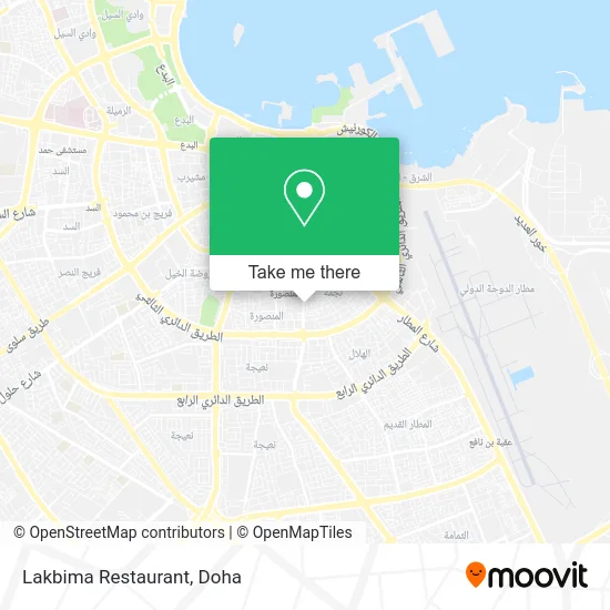 Lakbima Restaurant map