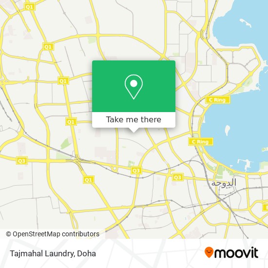 Tajmahal Laundry map