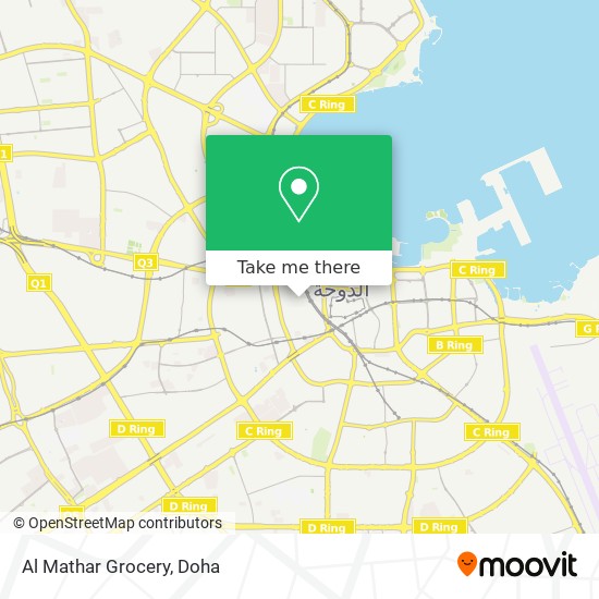 Al Mathar Grocery map