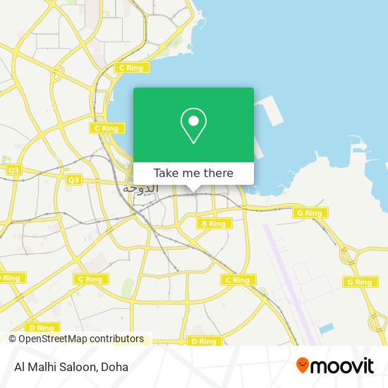 Al Malhi Saloon map