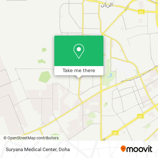 Suryana Medical Center map