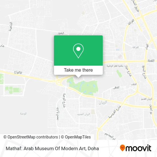 Mathaf: Arab Museum of Modern Art map
