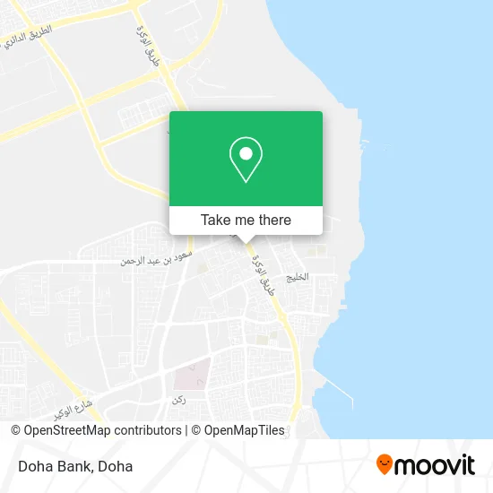 Doha Bank map