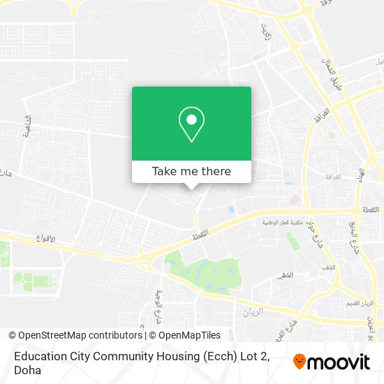 Education City Community Housing (Ecch) Lot 2 map