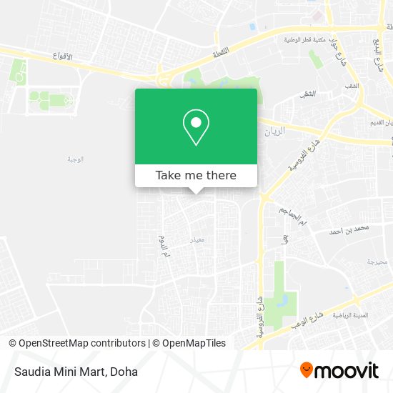 Saudia Mini Mart map