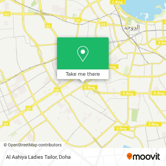 Al Aahiya Ladies Tailor map