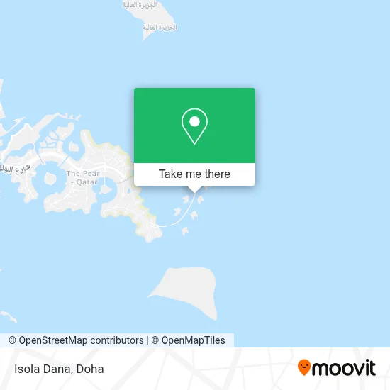 Isola Dana map
