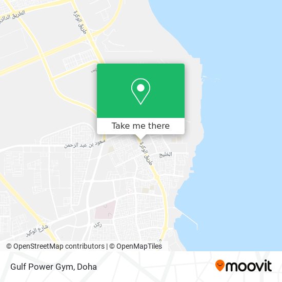 Gulf Power Gym map