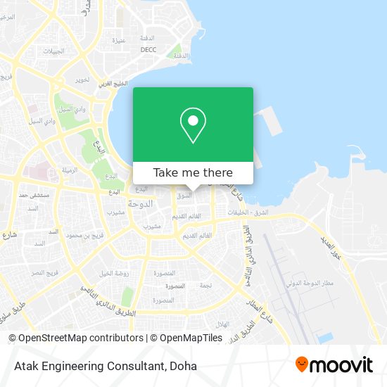 Atak Engineering Consultant map