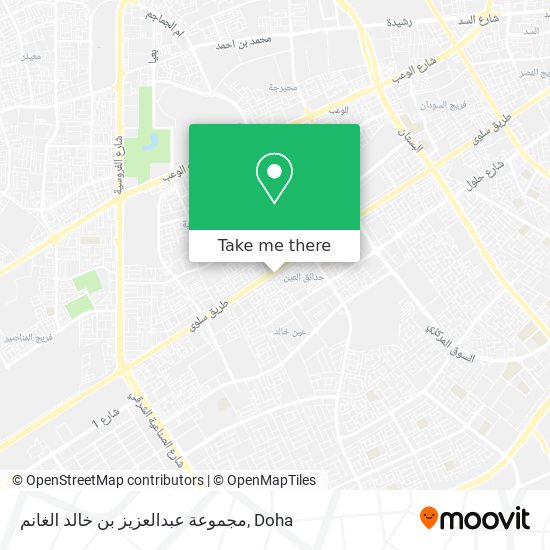 مجموعة عبدالعزيز بن خالد الغانم map